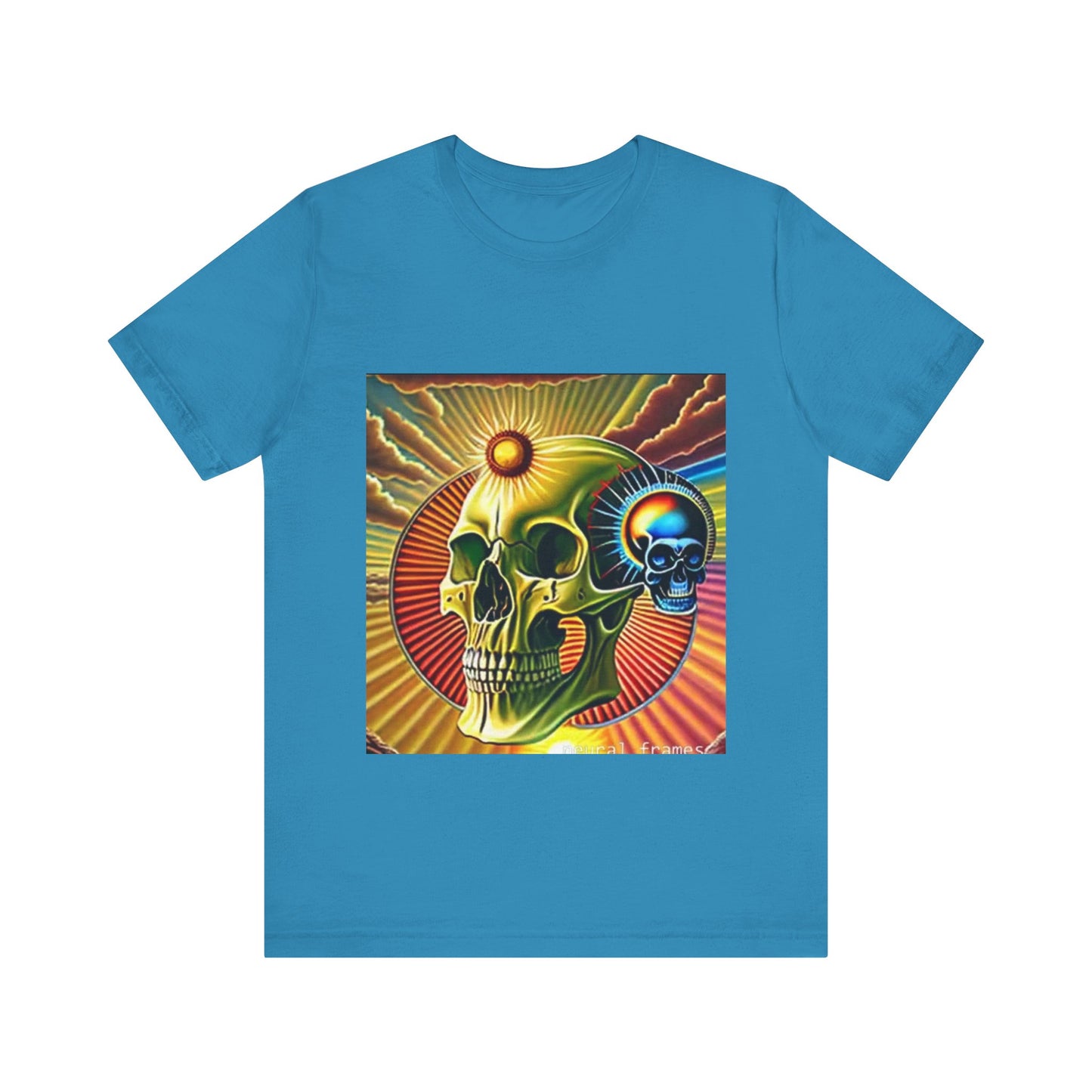 Radiant Eclipse: A Cosmic Dance of Skulls