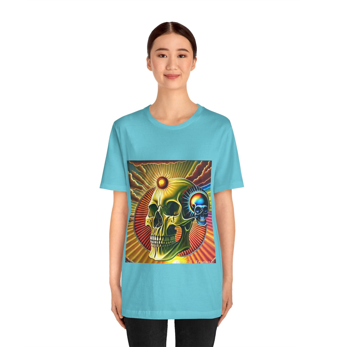 Radiant Eclipse: A Cosmic Dance of Skulls