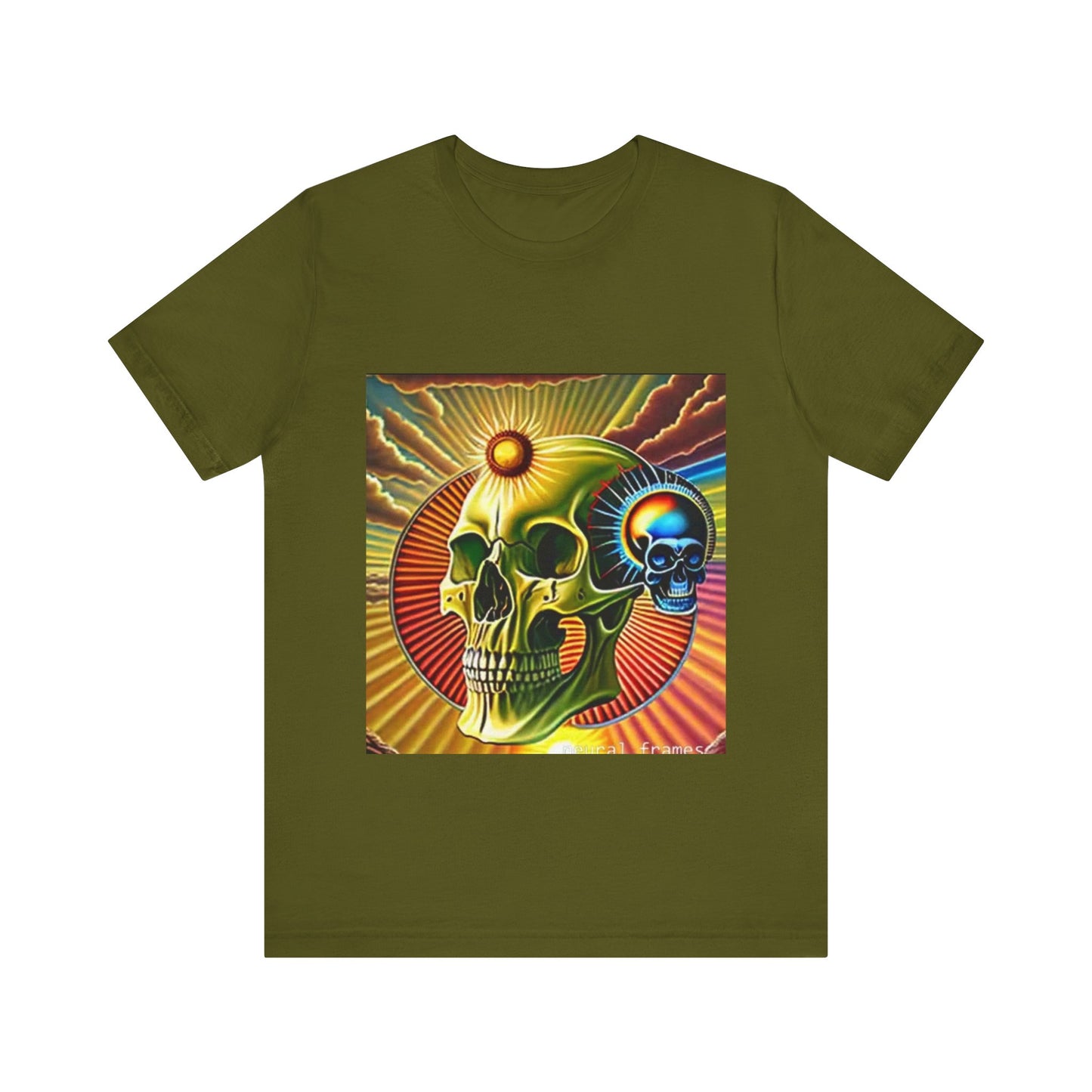 Radiant Eclipse: A Cosmic Dance of Skulls