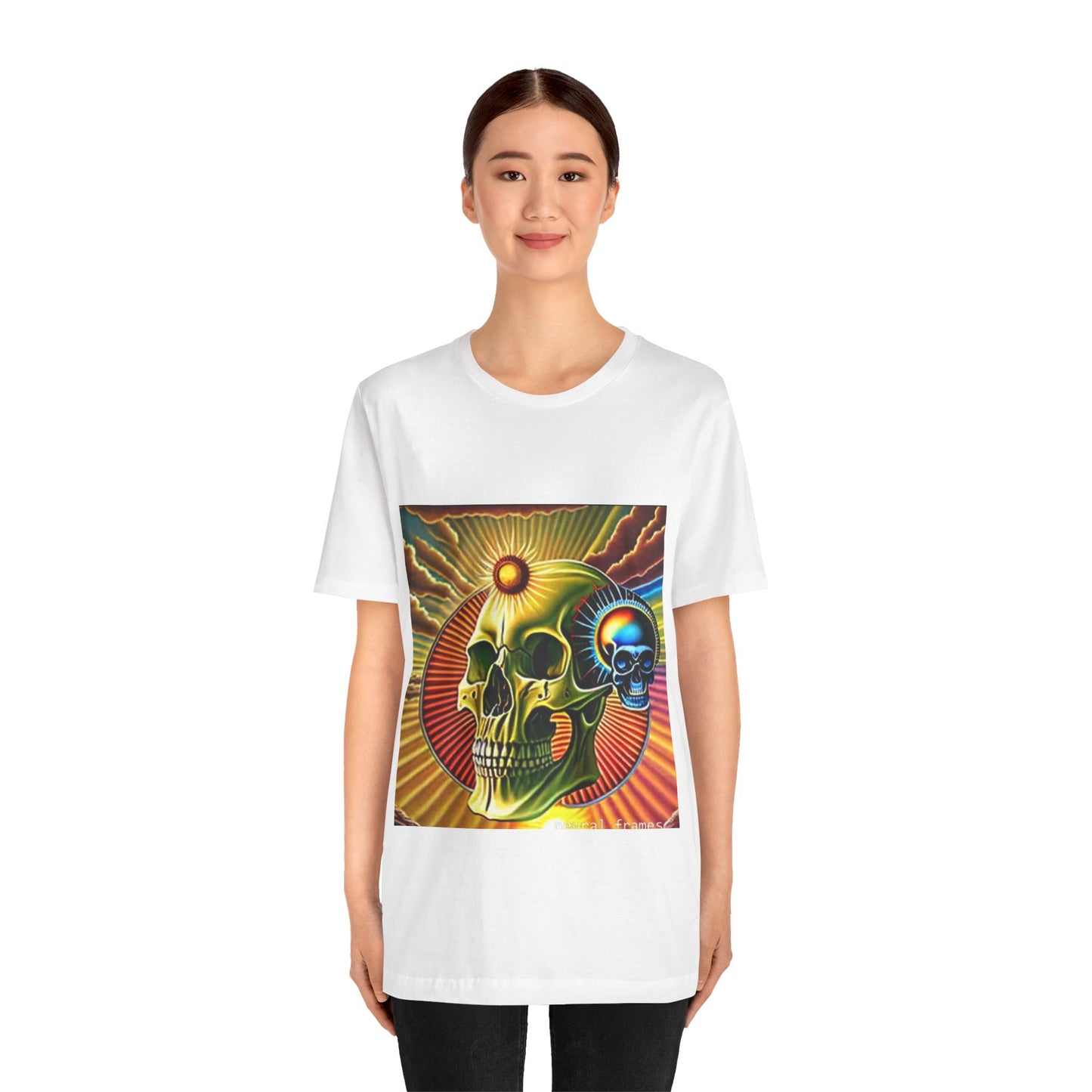 Radiant Eclipse: A Cosmic Dance of Skulls