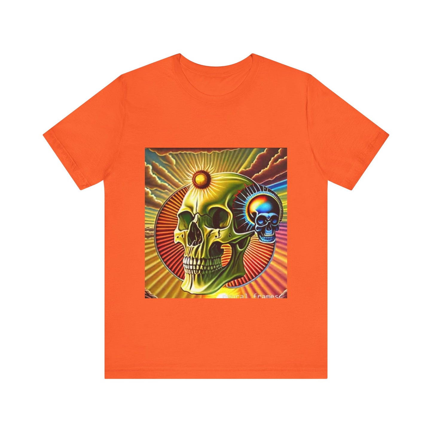 Radiant Eclipse: A Cosmic Dance of Skulls