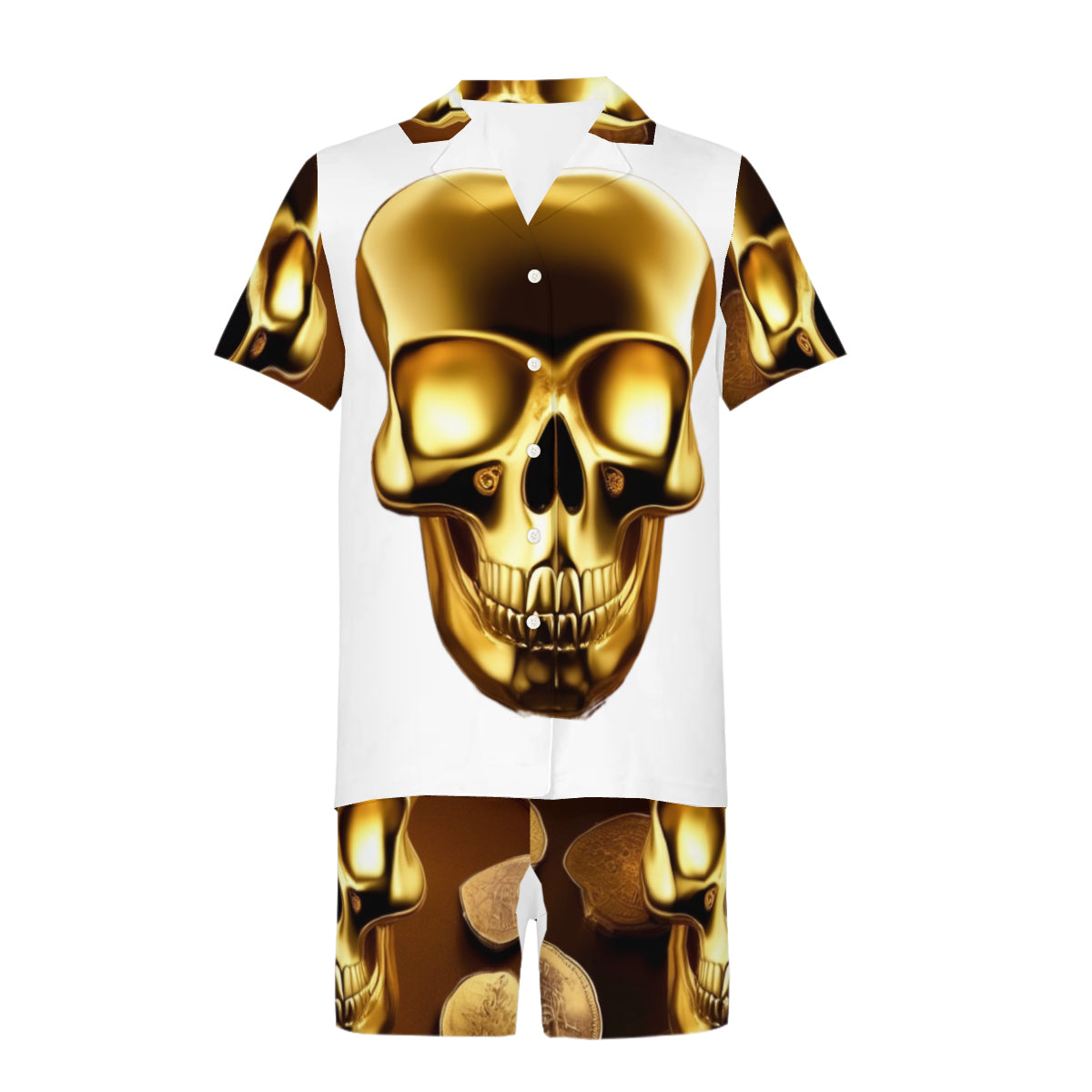 Golden Skull Elegance Summer Set