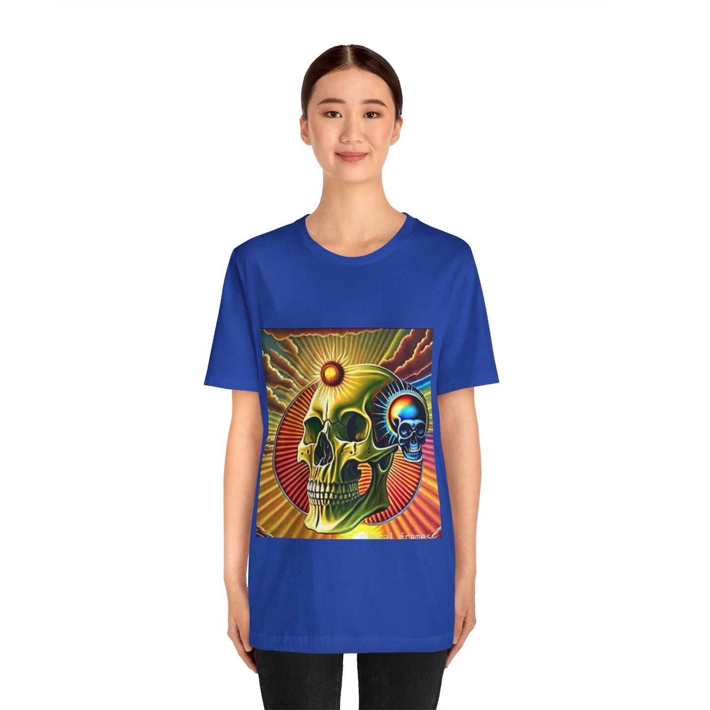 Radiant Eclipse: A Cosmic Dance of Skulls
