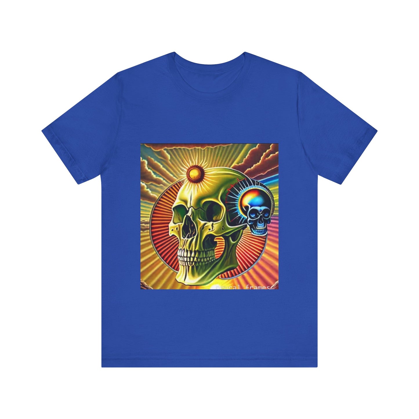 Radiant Eclipse: A Cosmic Dance of Skulls