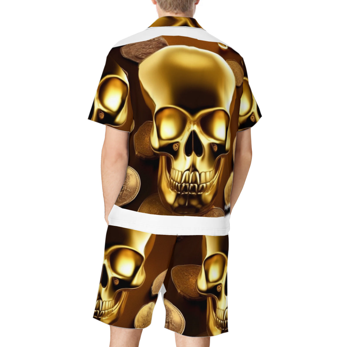 Golden Skull Elegance Summer Set